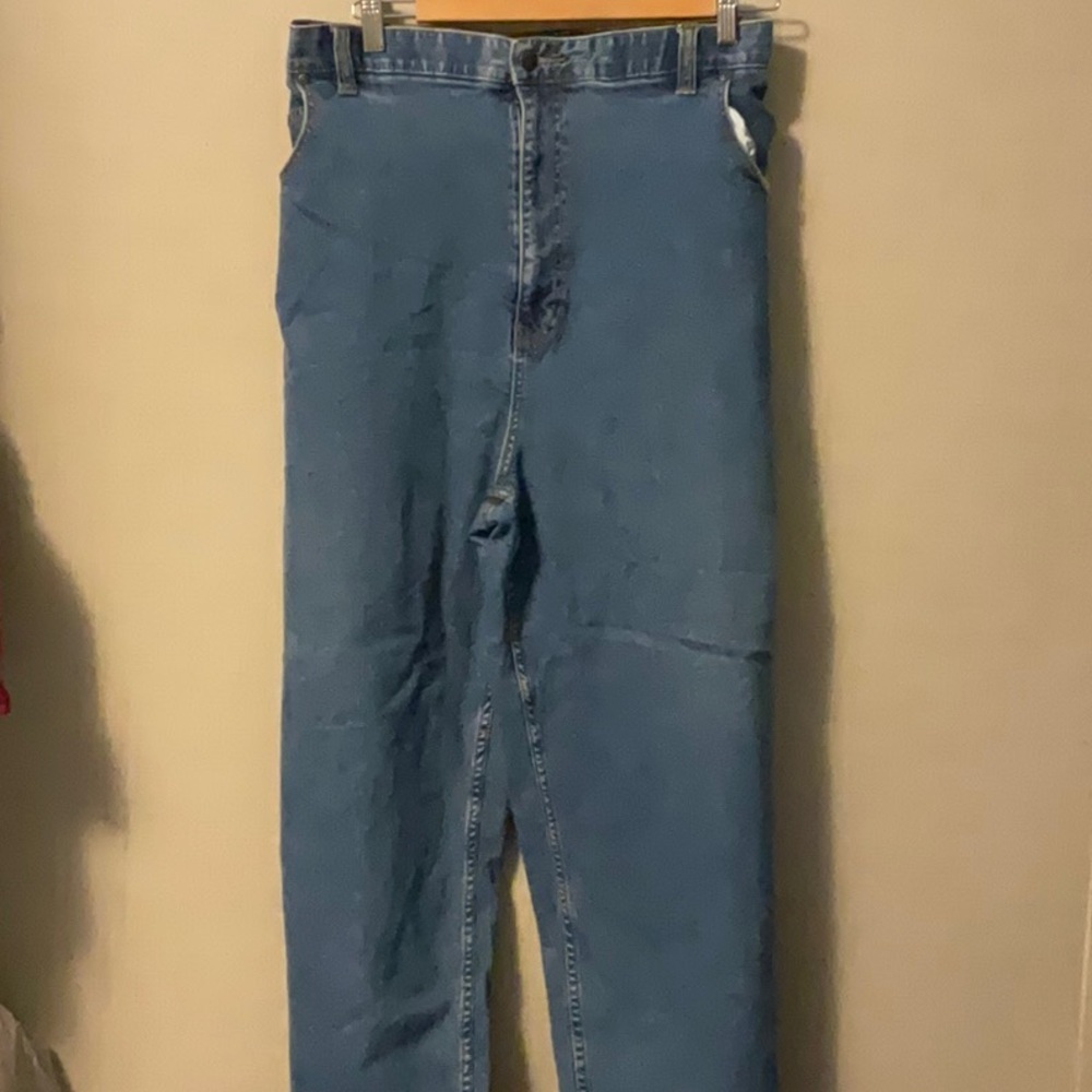 Harbor Bay Blue Straight Jeans Classic Style